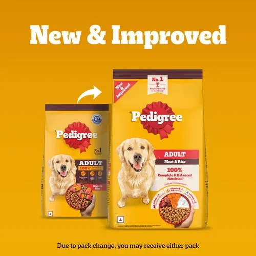 Pedigree Adult Meat Rice Dry Food view 2
