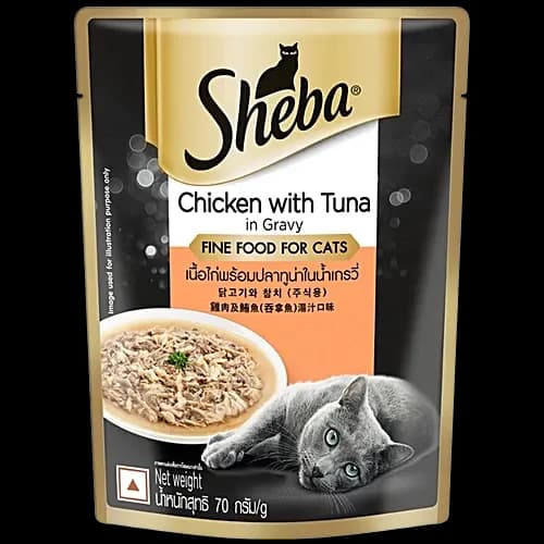 Sheba Tuna Chicken Wet Food