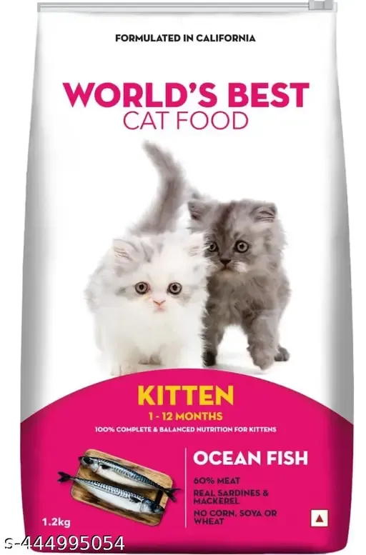 Worlds Best Kitten Cat Ocean Fish Dry Food