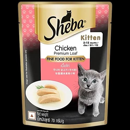 Sheba Chicken Kitten Wet Food