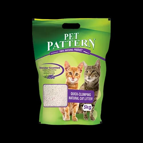 Pet Pattern Lavender Scented Cat Litter