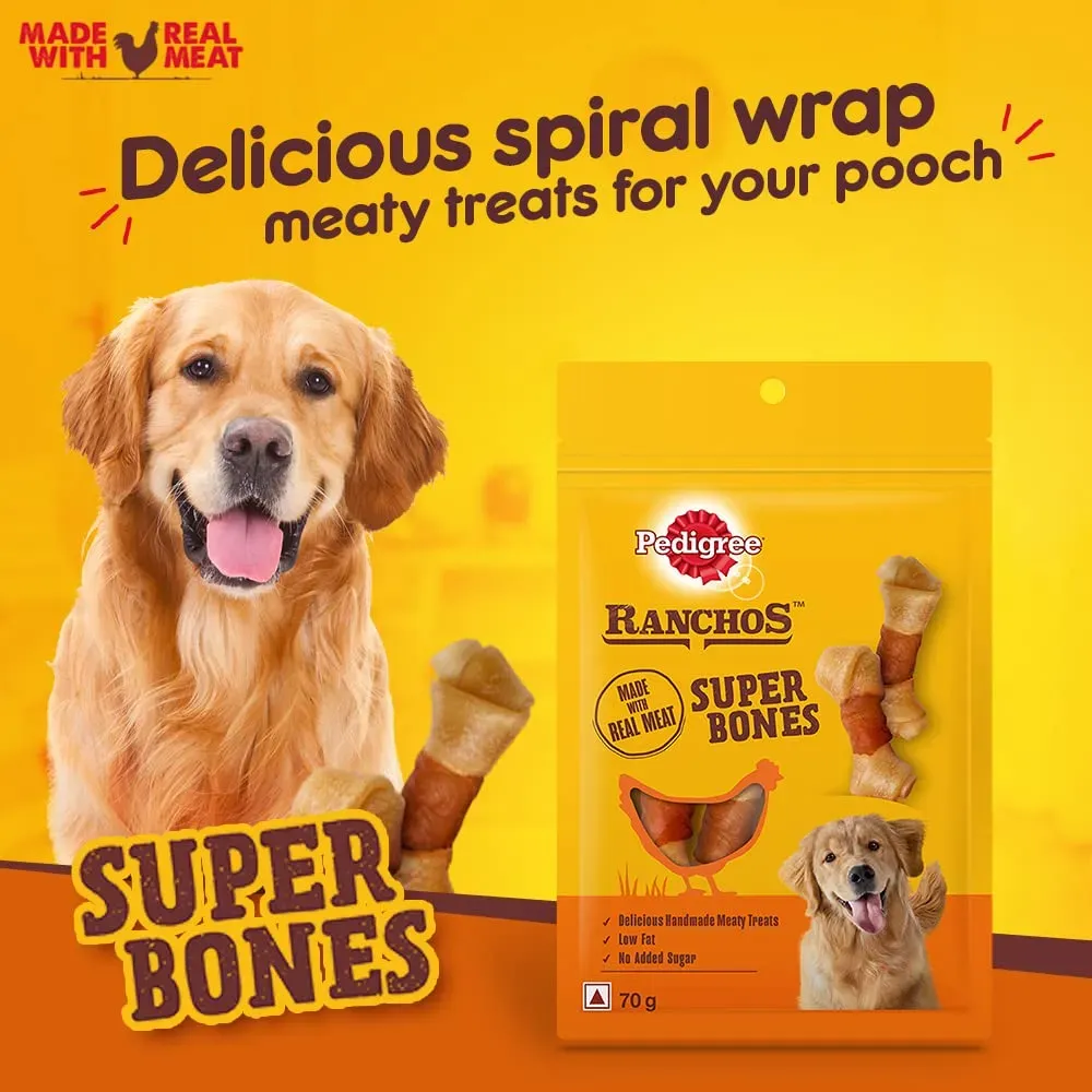 Pedigree Ranchos Superbone Chew Treats view 4