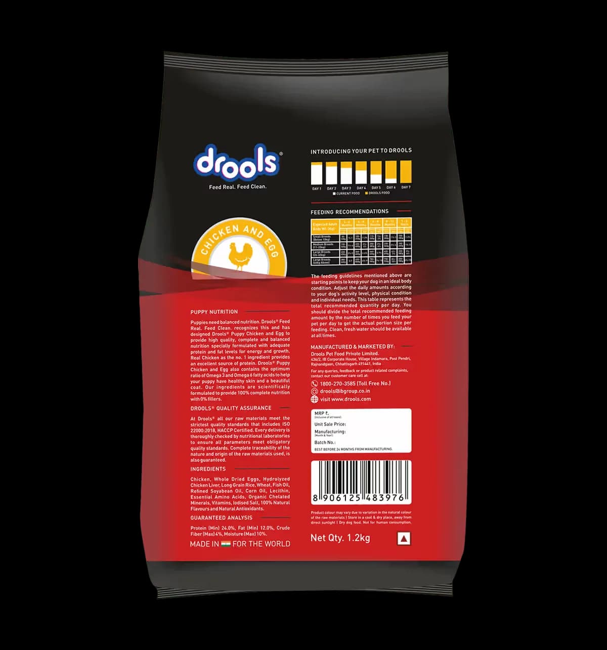 Drools Puppy Chicken Egg Dry Food view 2