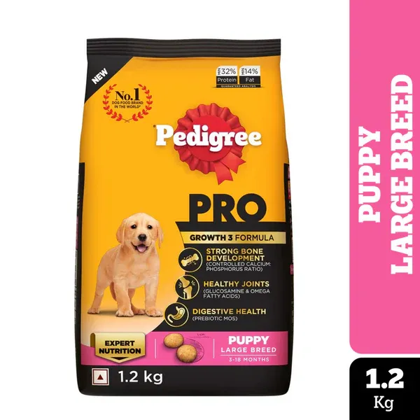 Pedigree Pro Puppy Large Dry Food view 1