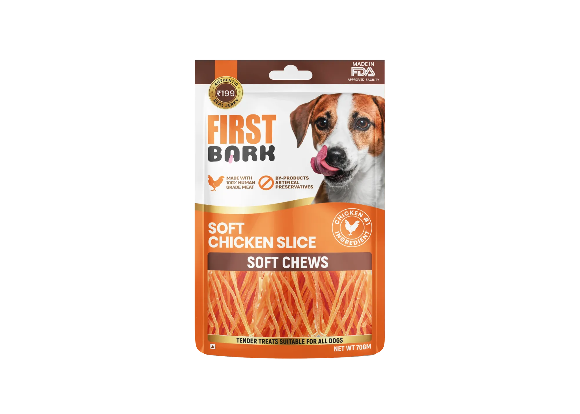 First Bark Chicken Slice Dog Treats view 1