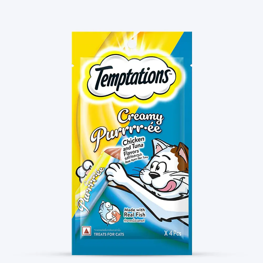 Temptations Creamy Chicken Tuna Cat Treats