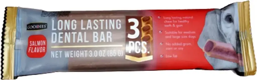 Goodies Long Lasting Bar Salmon Chew Treats view 1