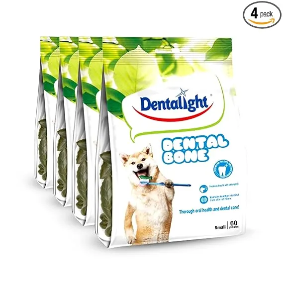 Gnawler Dentalight Small Bone Dental Treats