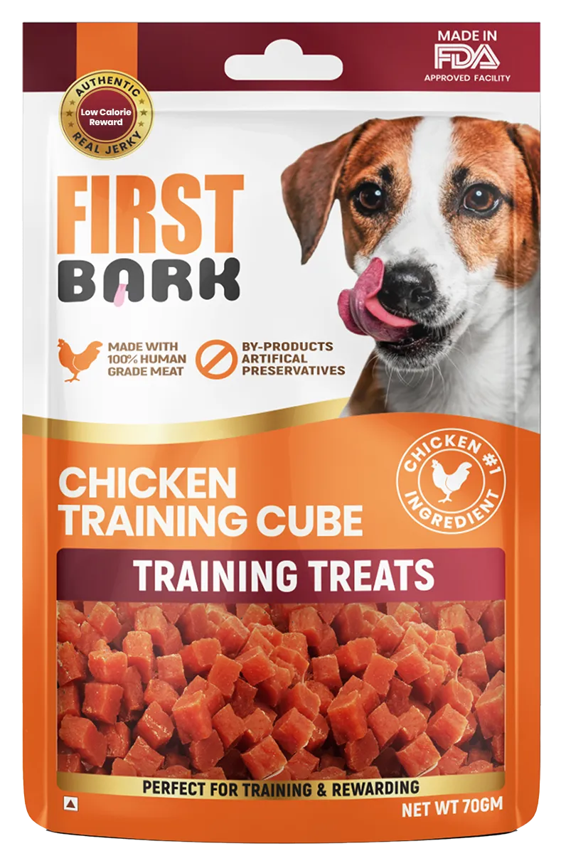First Bark Chicken Training Cube Dog Treats view 1