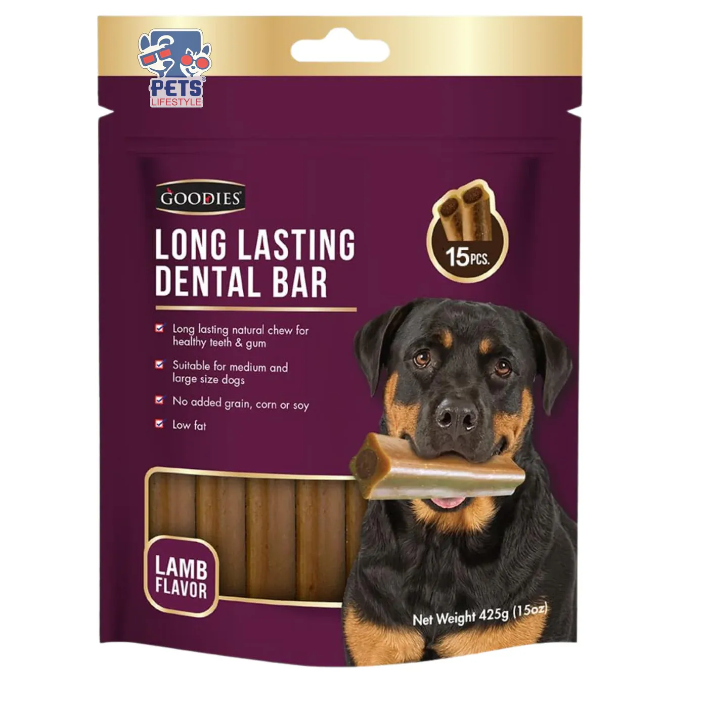 Goodies Long Lasting Bar Lamb Dental Treats