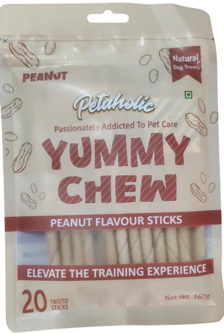 Petaholics Sticks Peanut Dog Treats