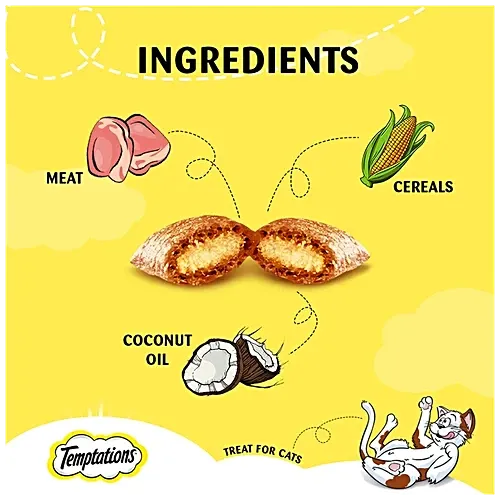 Temptations Seafood Medley Cat Treats view 3