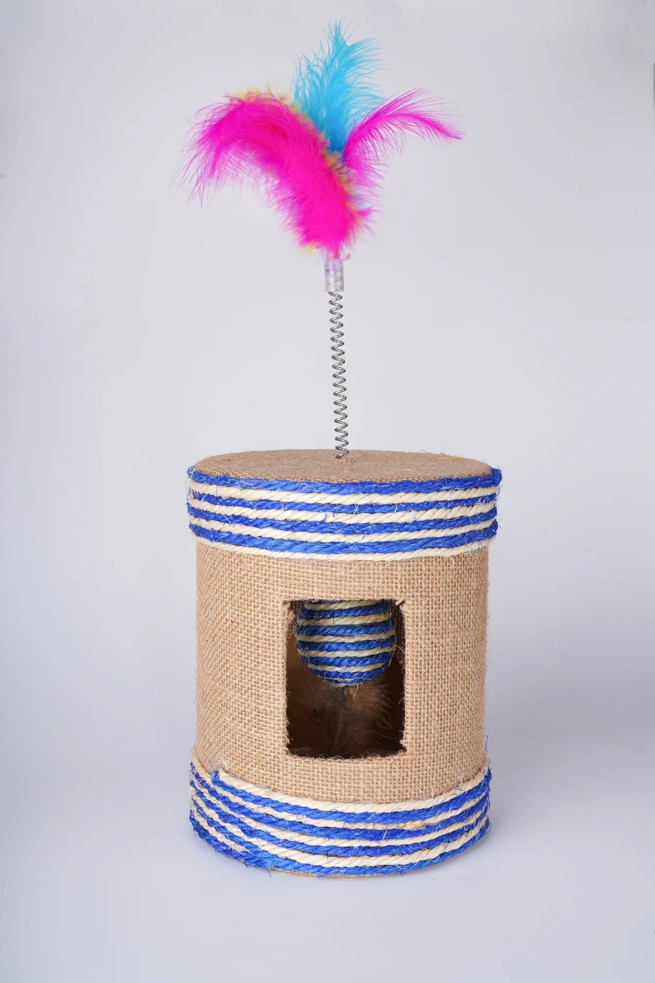 Companion Needs Rainbow Fur Scratcher Cat Toy view 1