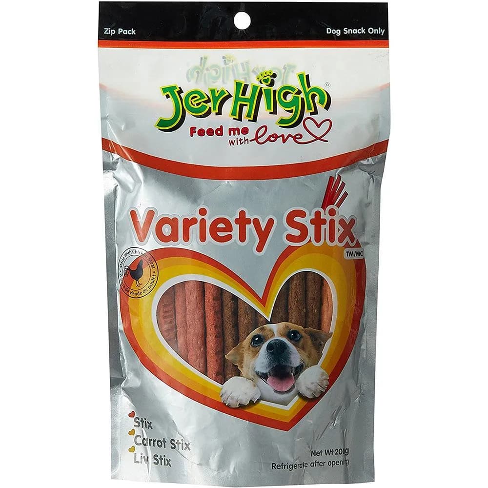 Jerhigh Variety Stix Dog Treats view 1