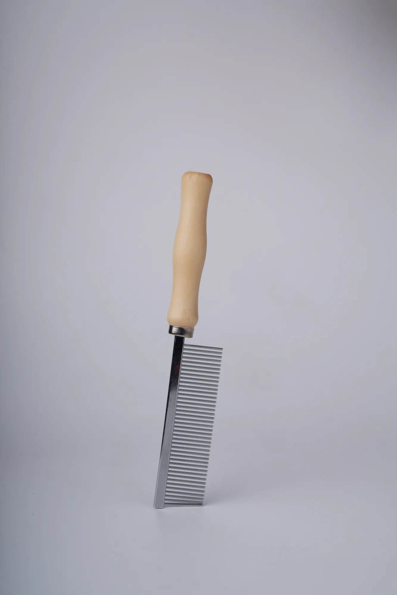 Companion Needs Single Side Wooden Comb Grooming Brush view 2