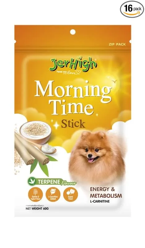 Jerhigh Morning Time Stick Terpene Dog Treats view 1