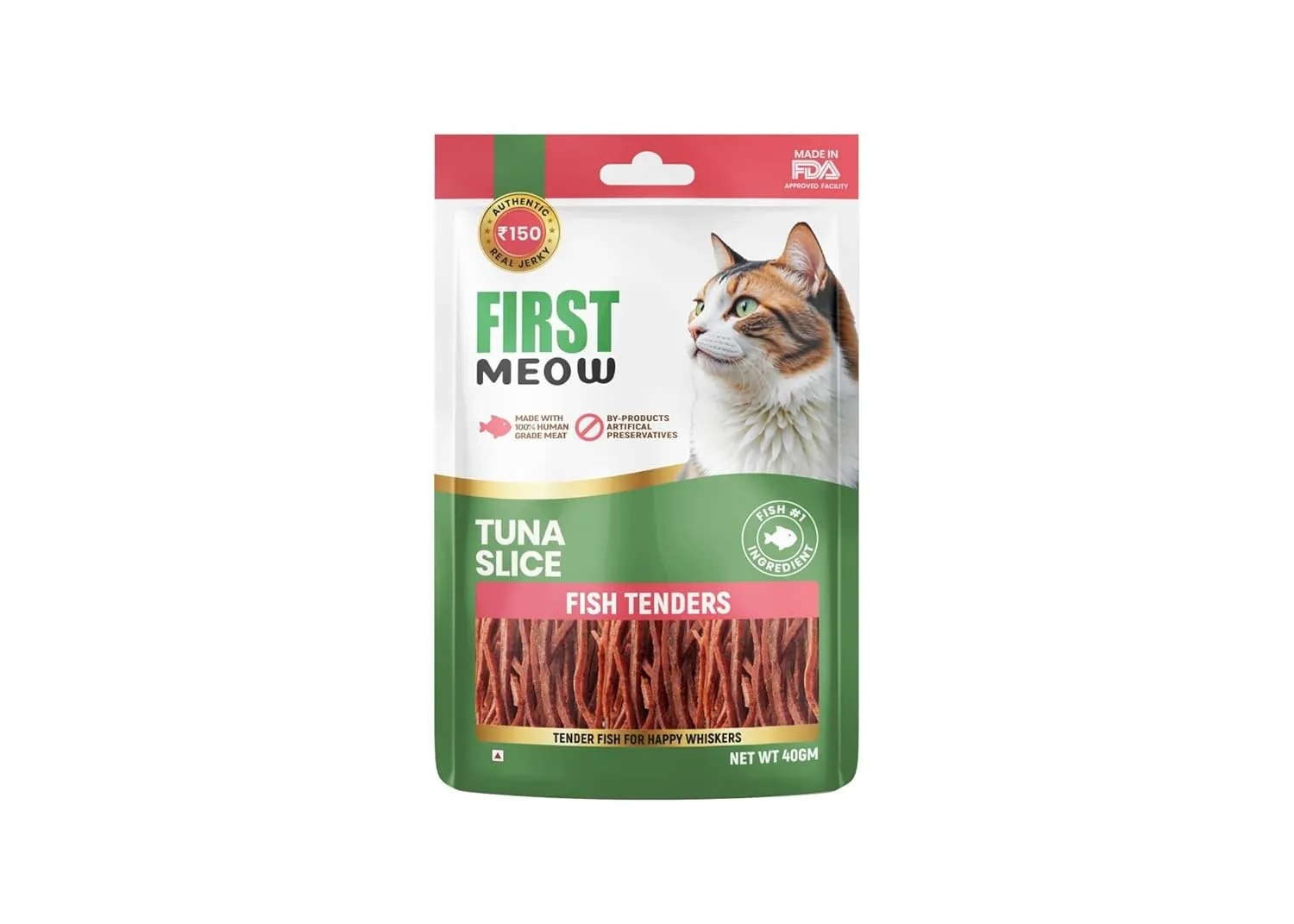 First Meow Tuna Slice Fish Tenders Dog Treats