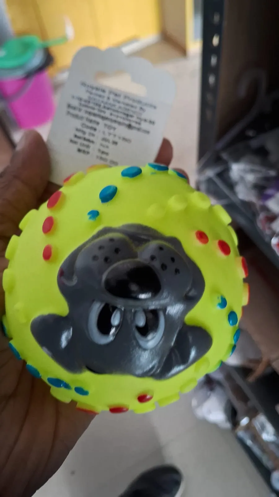 Royal Pet Needs Vinyl Face Dog Toy
