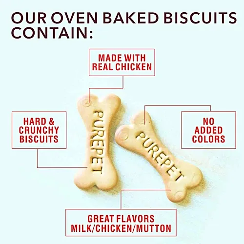 Purepet Milk Biscuit Dog Treats view 3