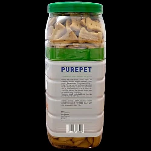 Purepet 100 Veg Biscuit Dog Treats view 3
