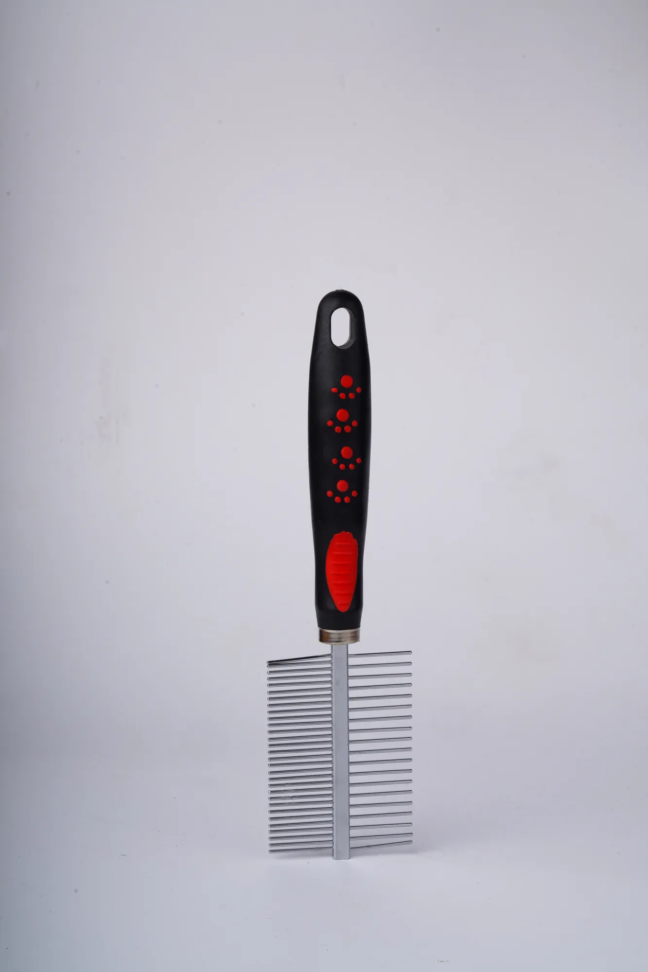 Companion Needs Double Side Rubber Handle Grooming Brush view 2