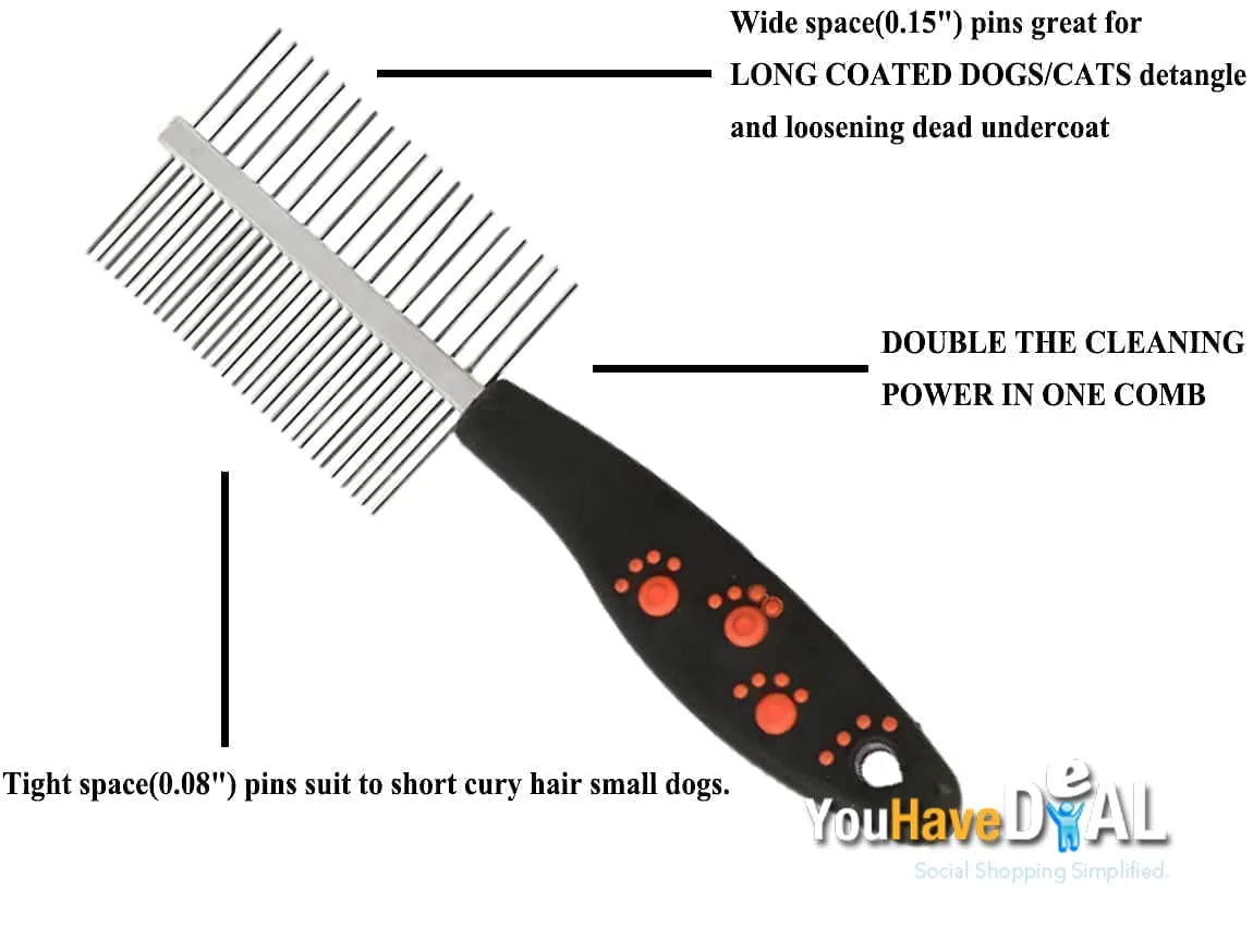 Royal Pet Needs Dog Combs Grooming Brush view 2