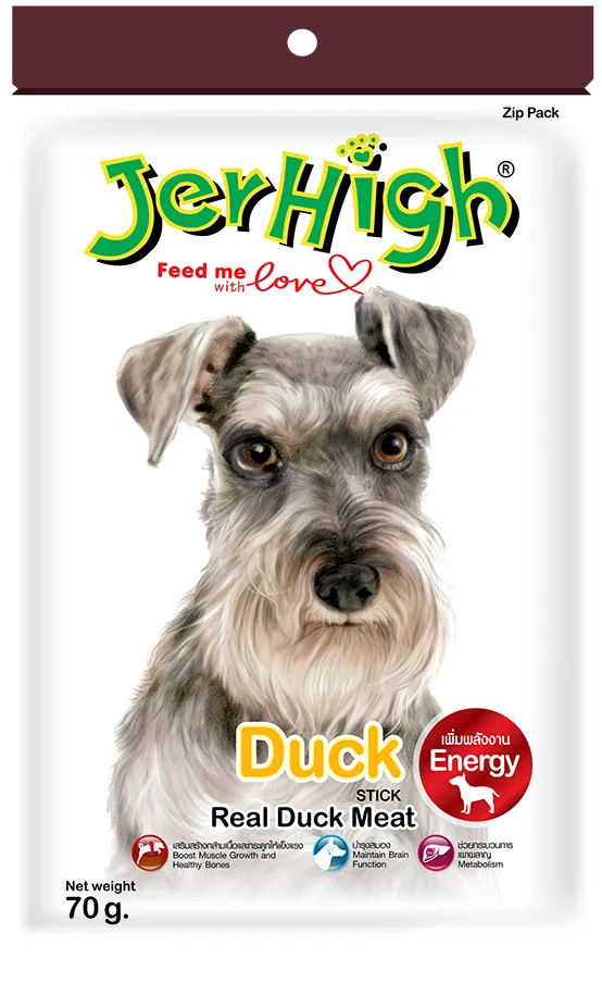 Jerhigh Duck Stick Dog Treats view 1
