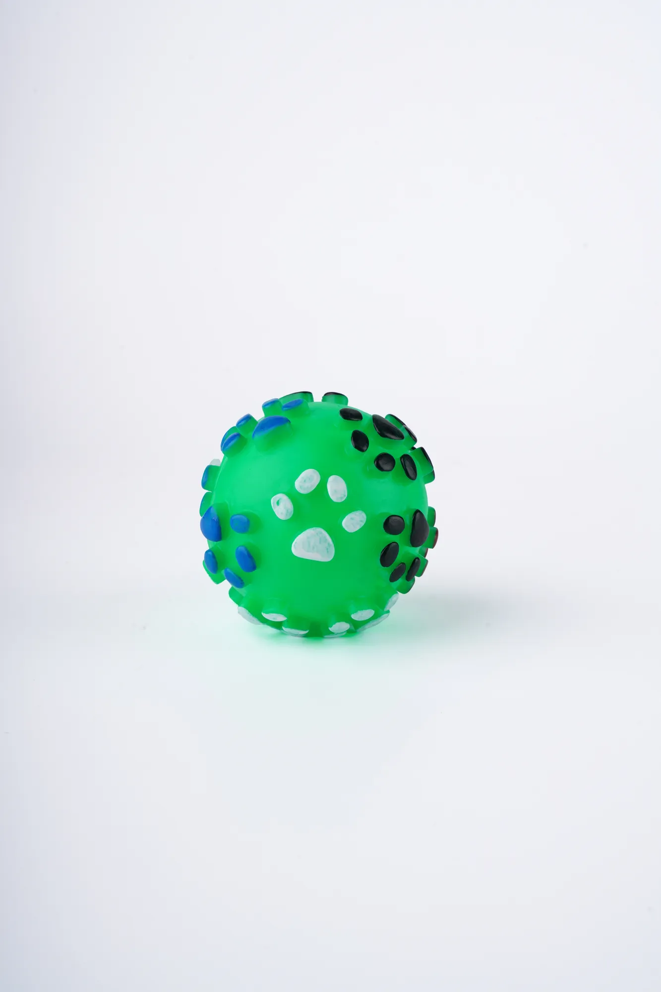 Companion Needs Vinyl Paw Print Ball Dog Toy view 4