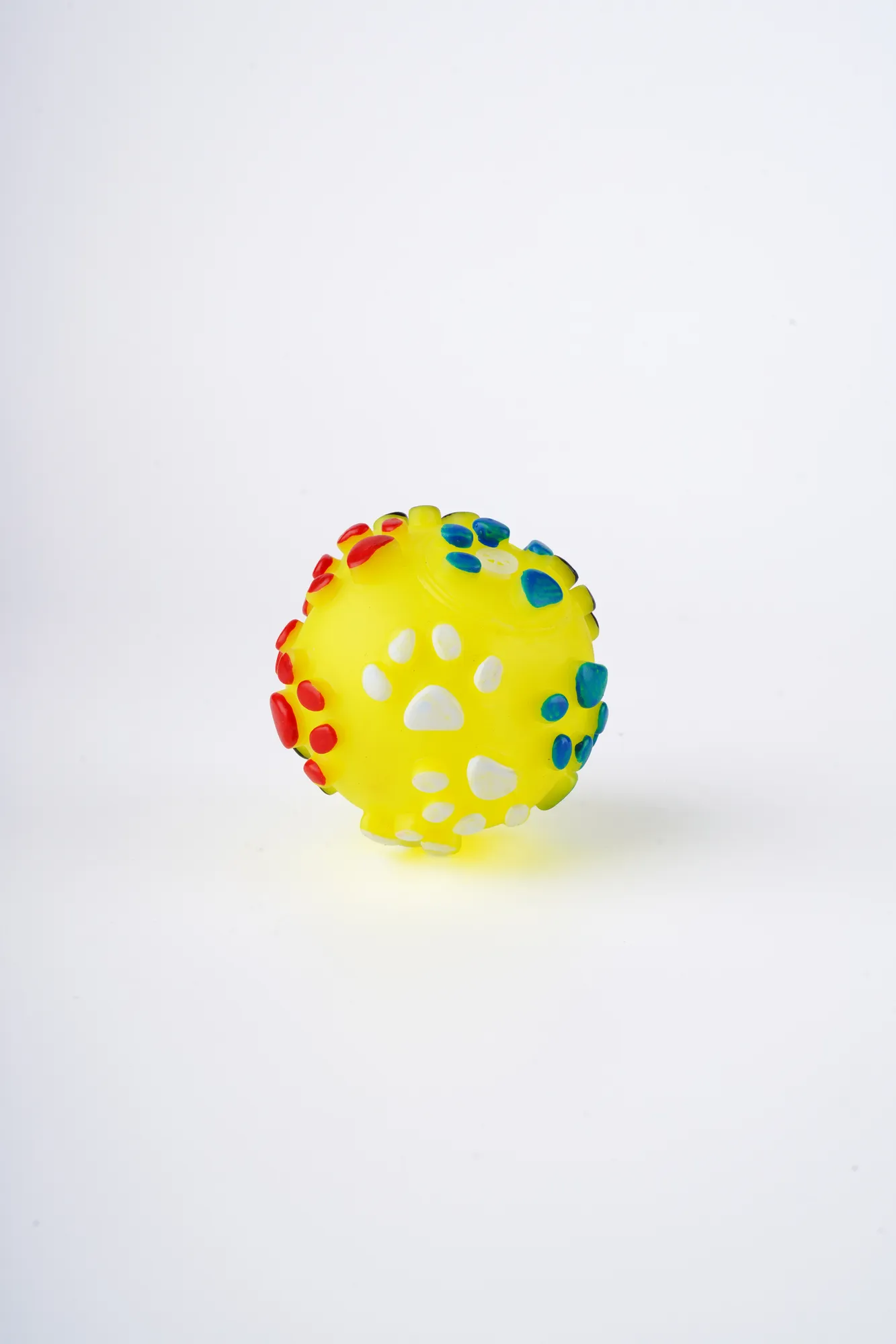 Companion Needs Vinyl Paw Print Ball Dog Toy view 3