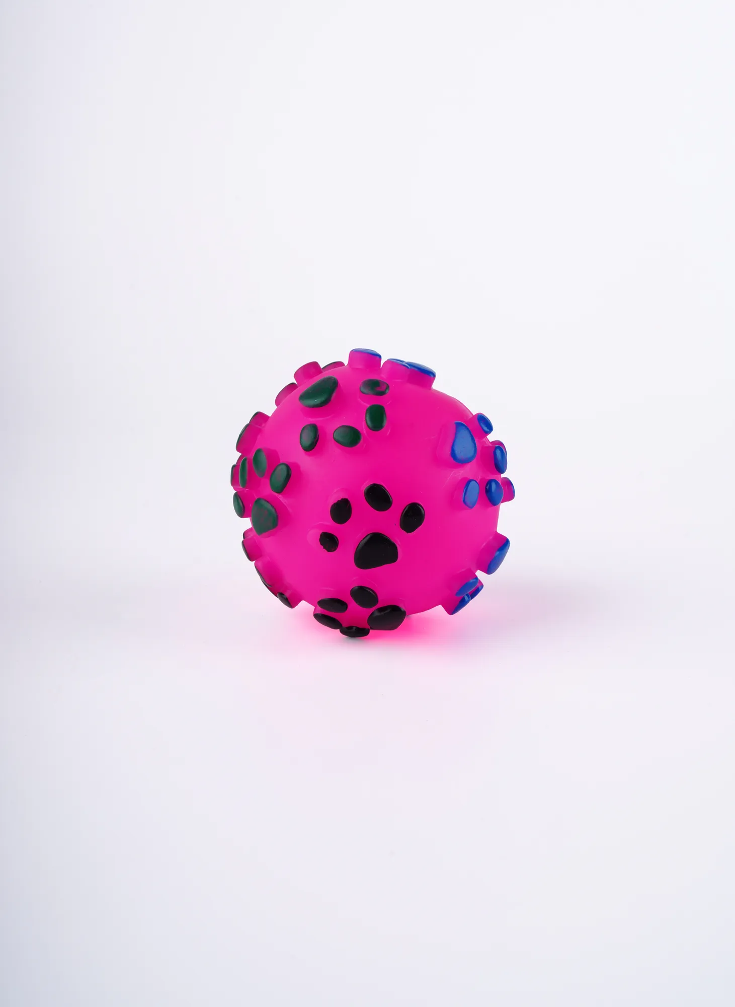 Companion Needs Vinyl Paw Print Ball Dog Toy view 2