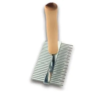 Companion Needs Shape Wooden Side Grooming Brush view 1
