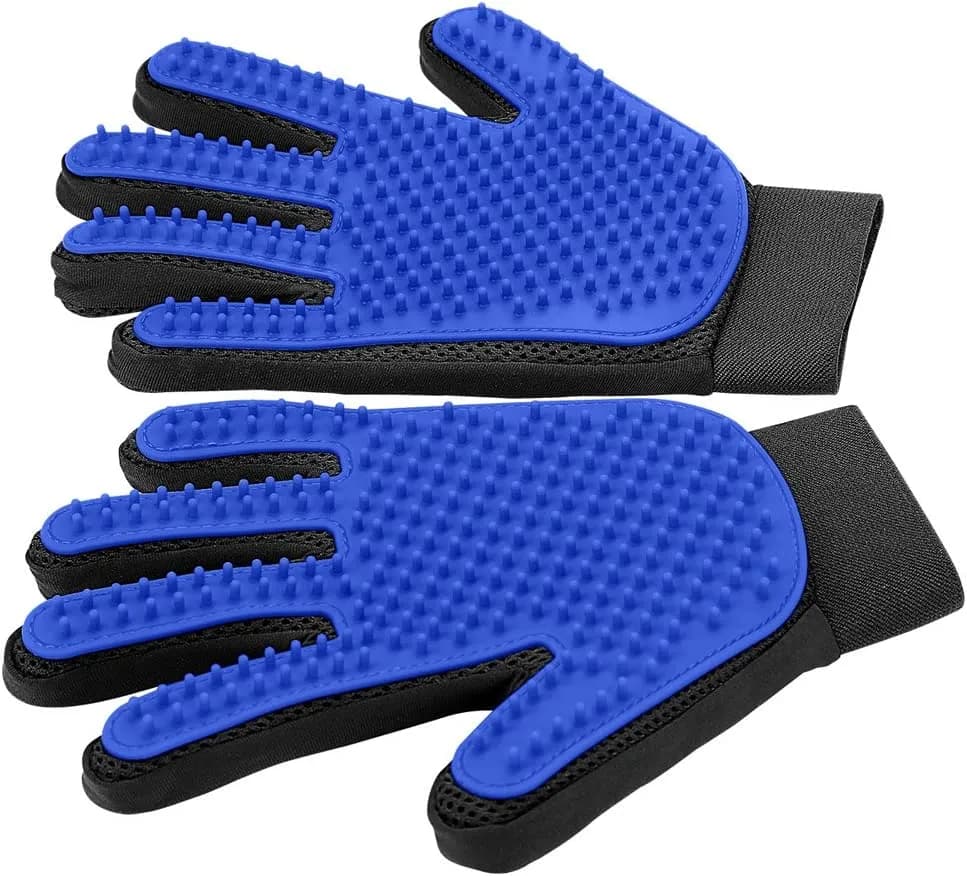 Royal Pet Needs Dog Bath Glove Grooming Brush view 2
