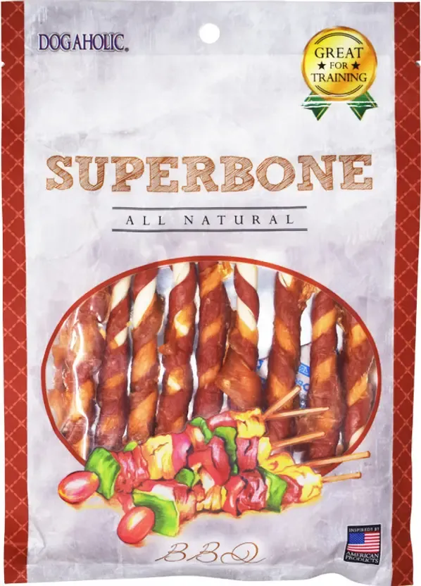 Super Bone Bbq Sticks Dog Treats