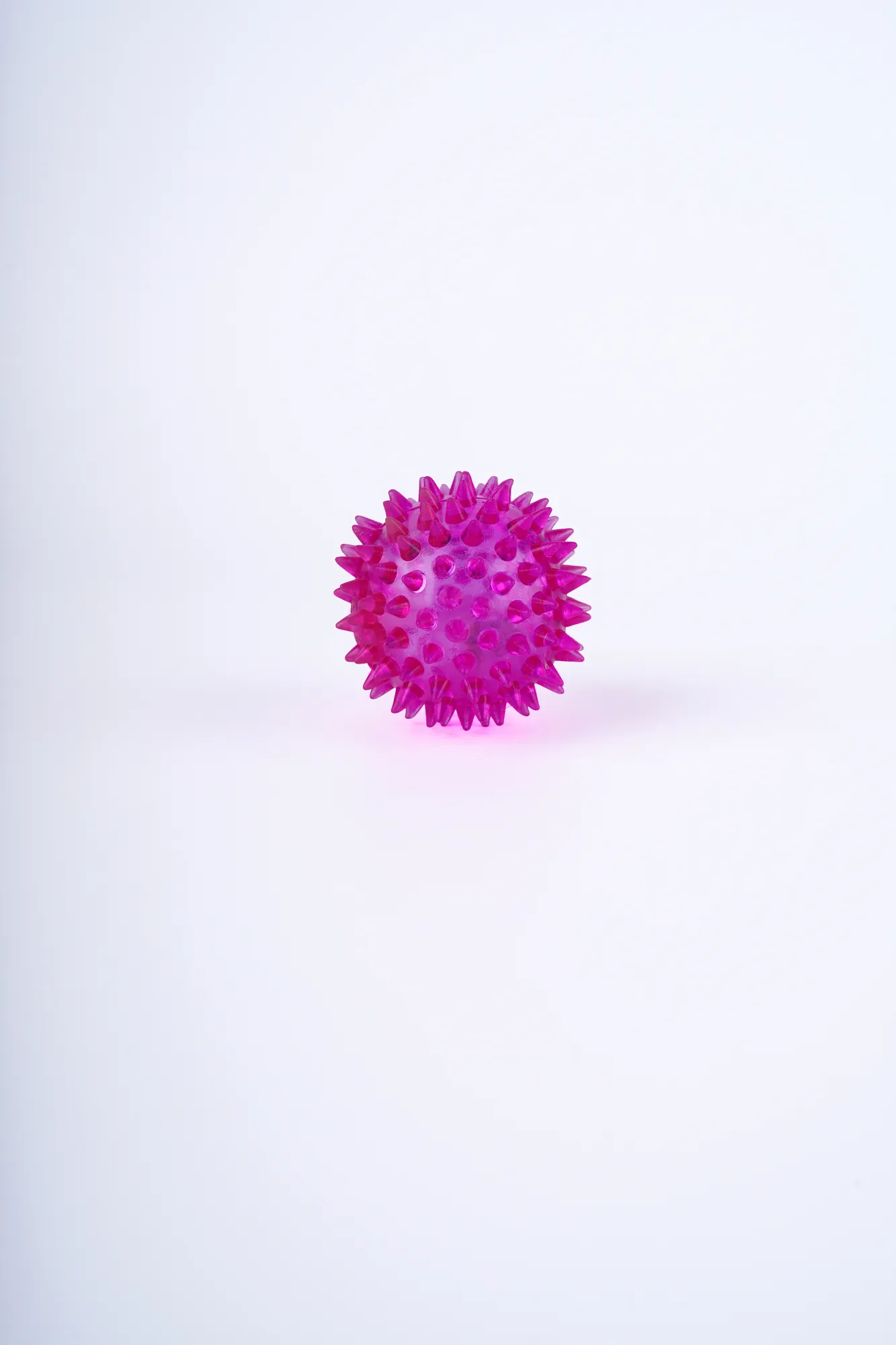 Companion Needs Led Rubber Ball Spike Dog Toy view 3