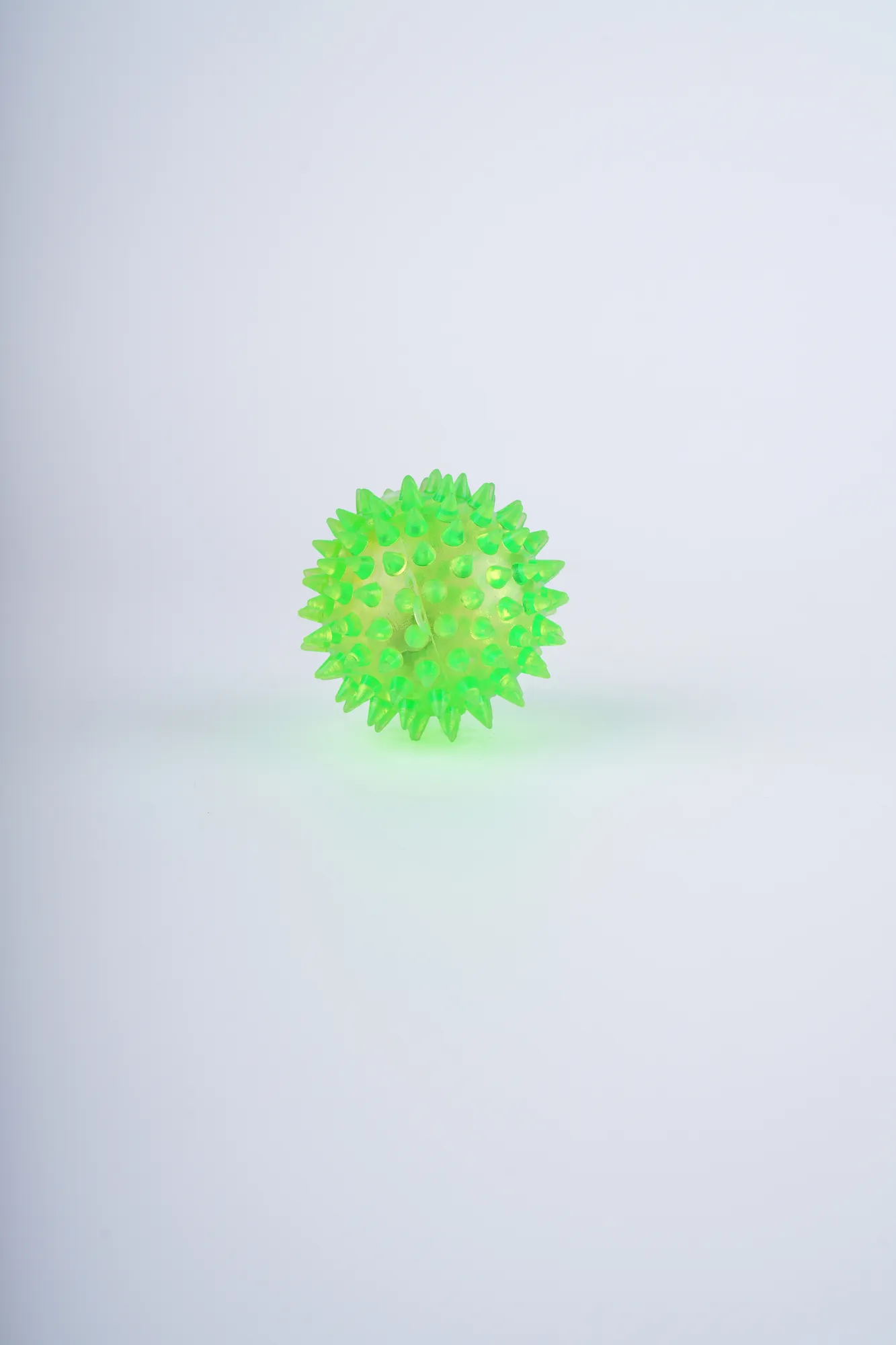 Companion Needs Led Rubber Ball Spike Dog Toy view 4