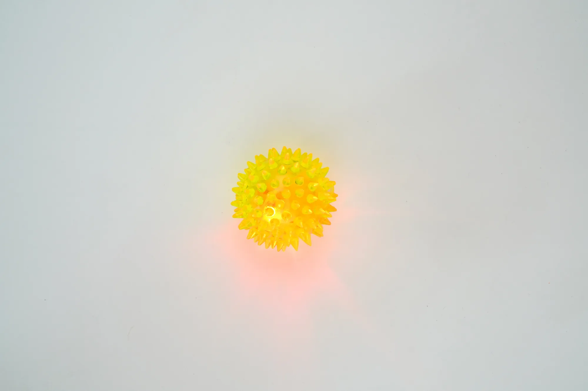 Companion Needs Led Rubber Ball Spike Dog Toy view 1