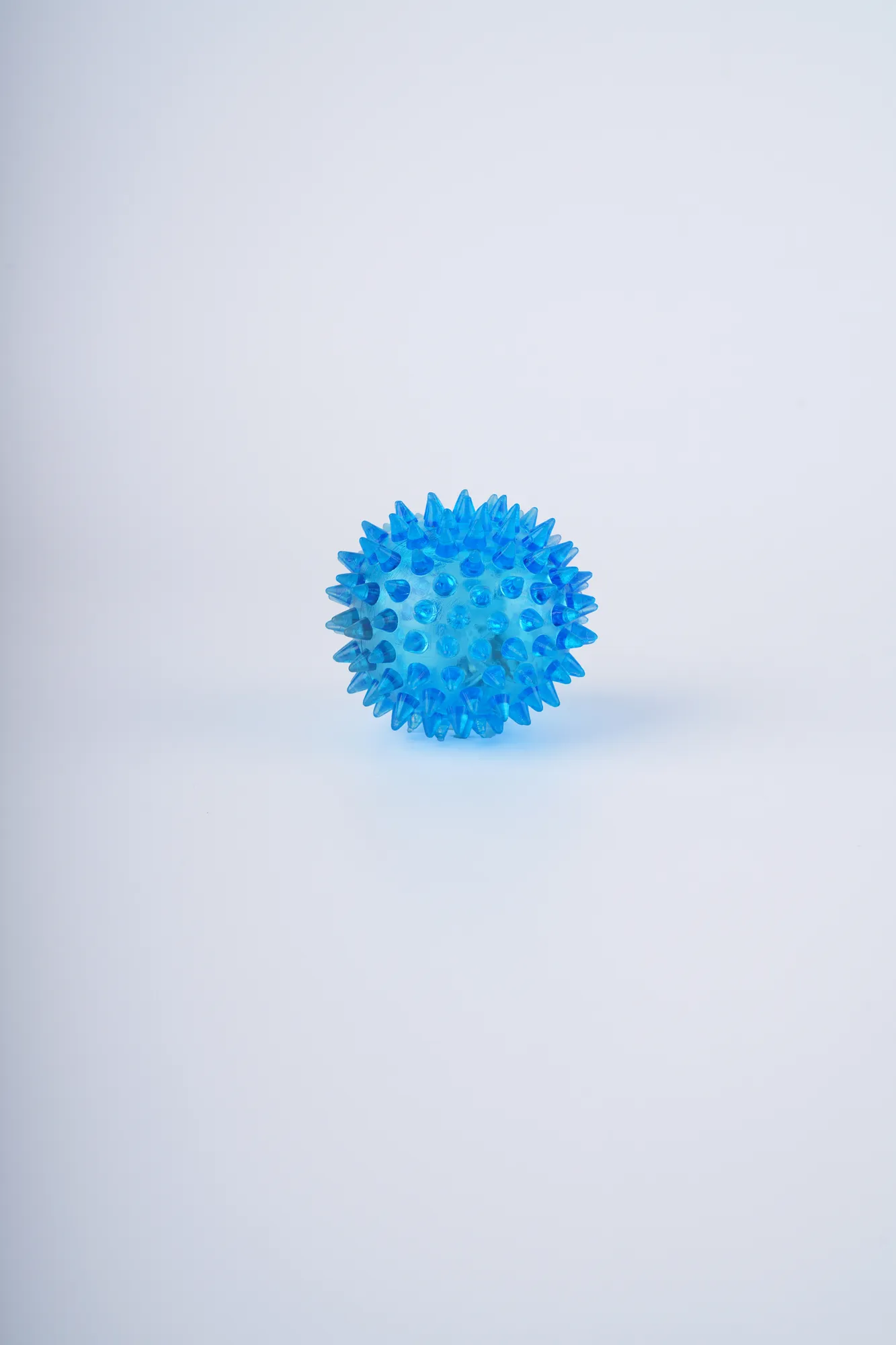 Companion Needs Led Rubber Ball Spike Dog Toy view 2