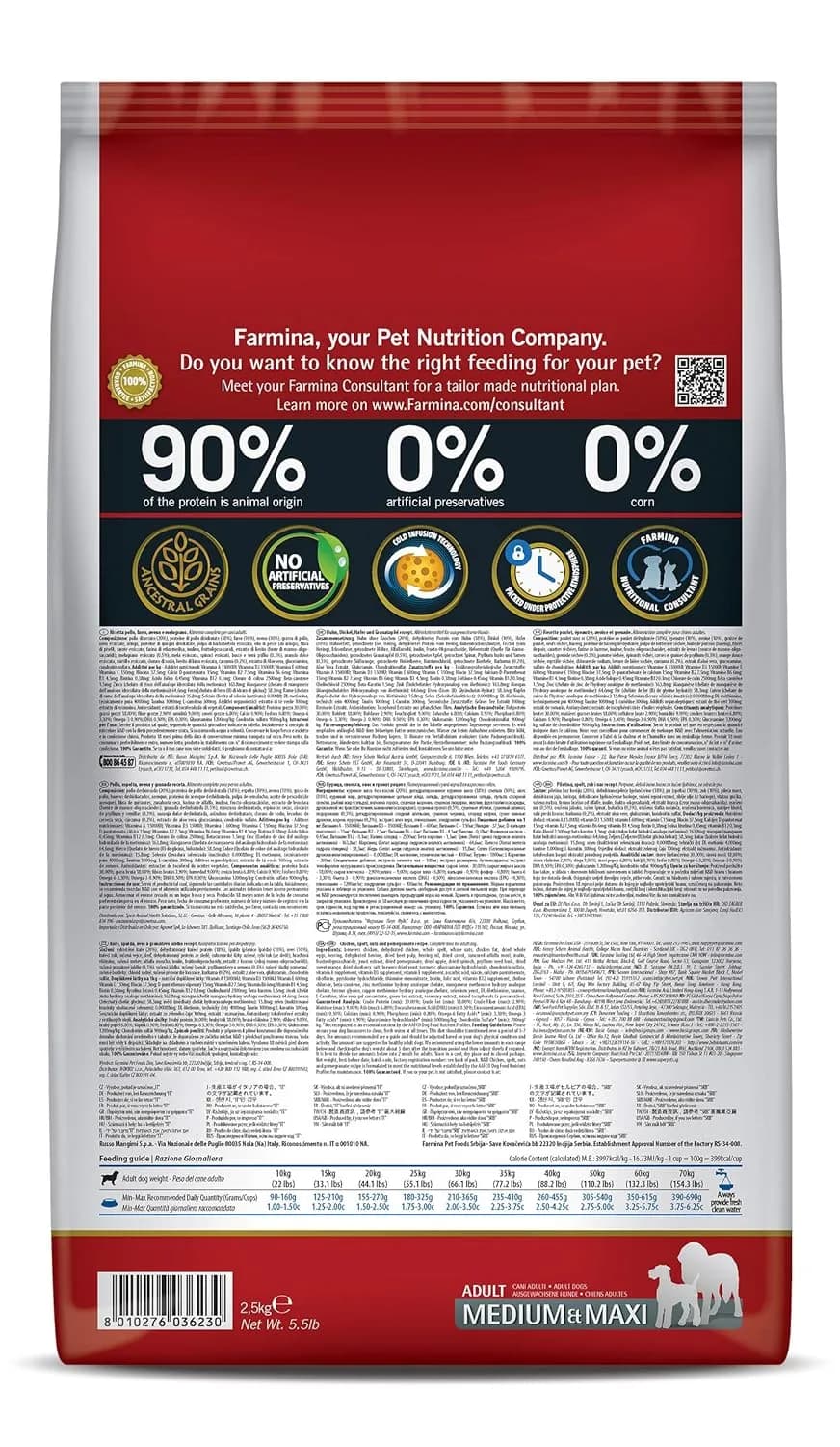 Farmina Ancestral Grain Chicken Adult Dog Food view 2