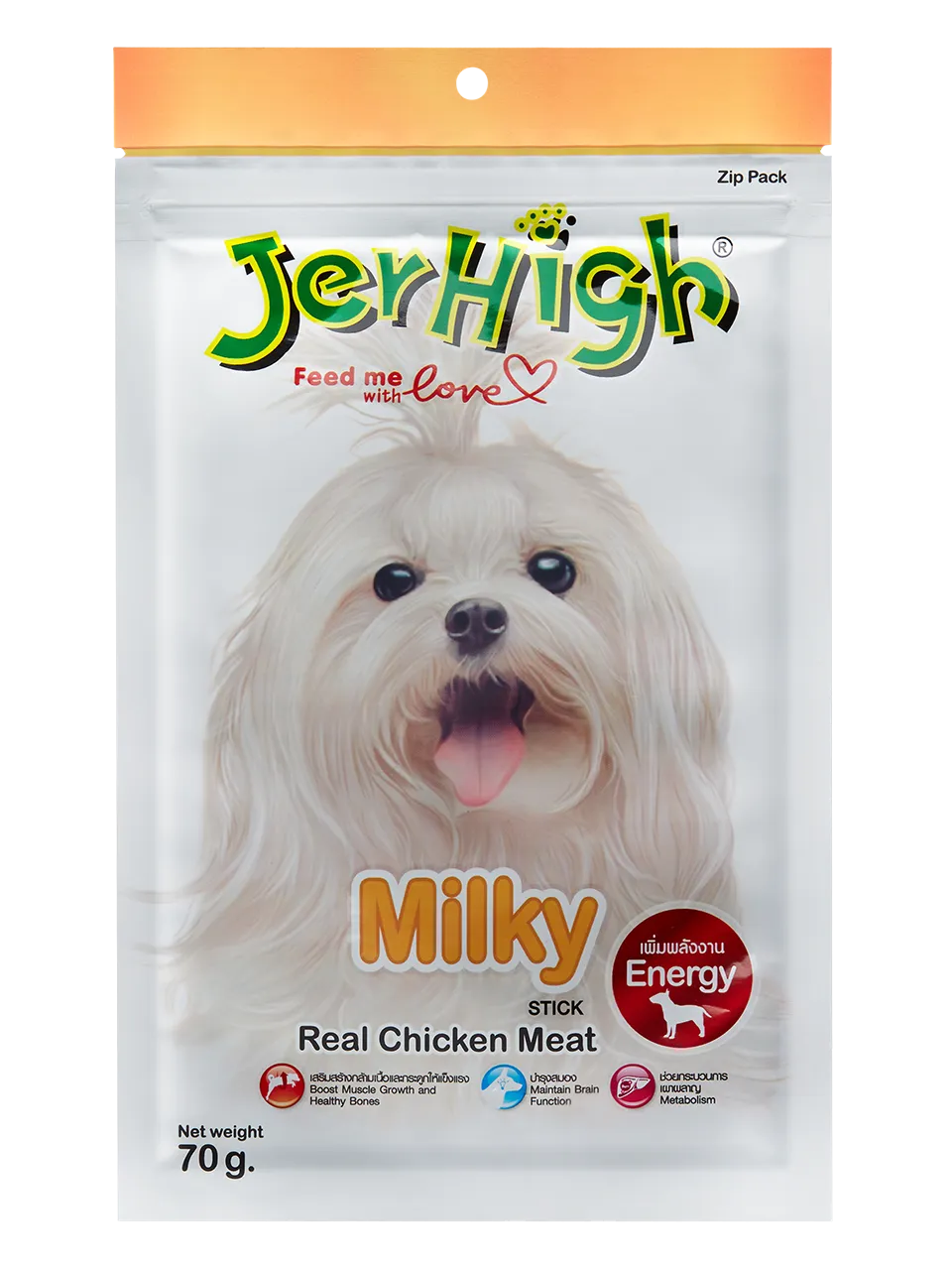 Jerhigh Milky Stix Chicken Meat Dog Treats view 1