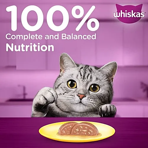 Whiskas Adult Tuna White Fish Cat Wet Food view 4