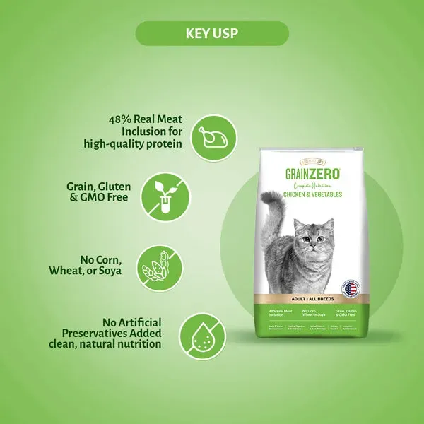 Signature Chicken Vegetable Adult Cat Dry Food view 4