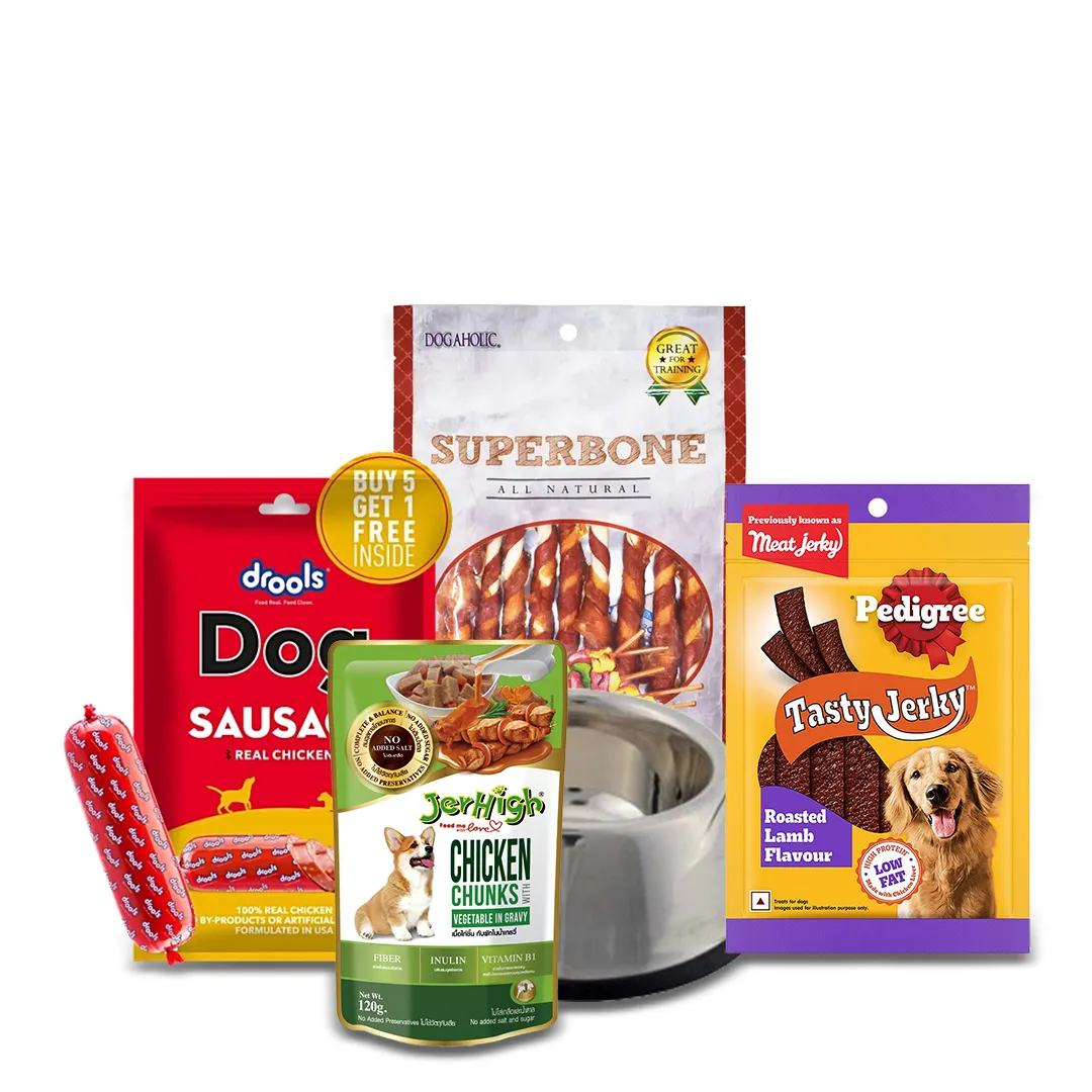 Pedigree Super Bone Drools Royal Pet Needs Lamb Jerky And Dog Sausage Combo