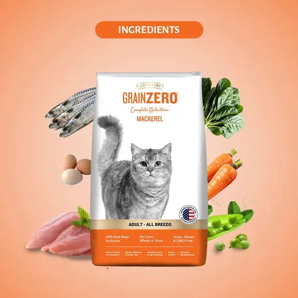 Signature Mackerel Adult Cat Dry Food view 2