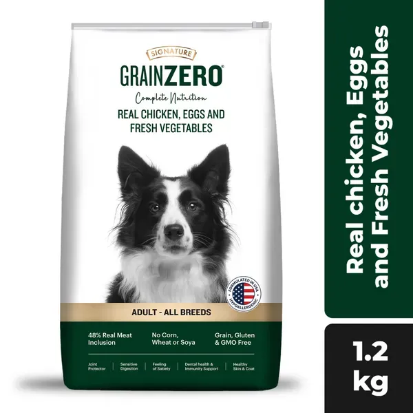 Signature Chicken Egg Vegetables Adult Dog Dry Food view 1
