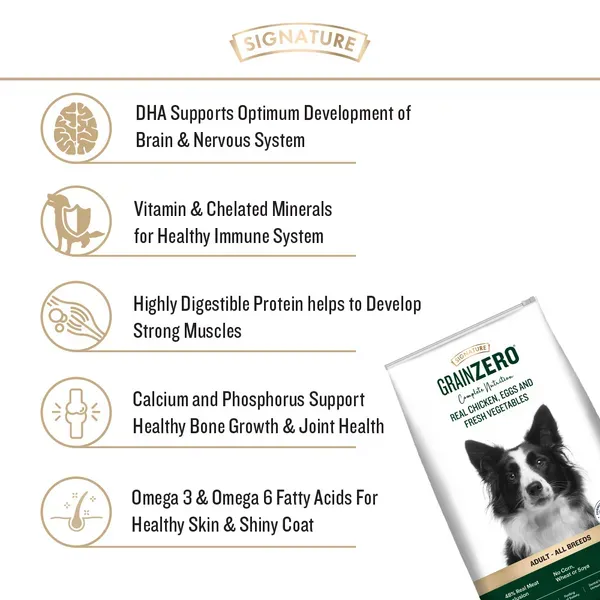Signature Chicken Egg Vegetables Adult Dog Dry Food view 4