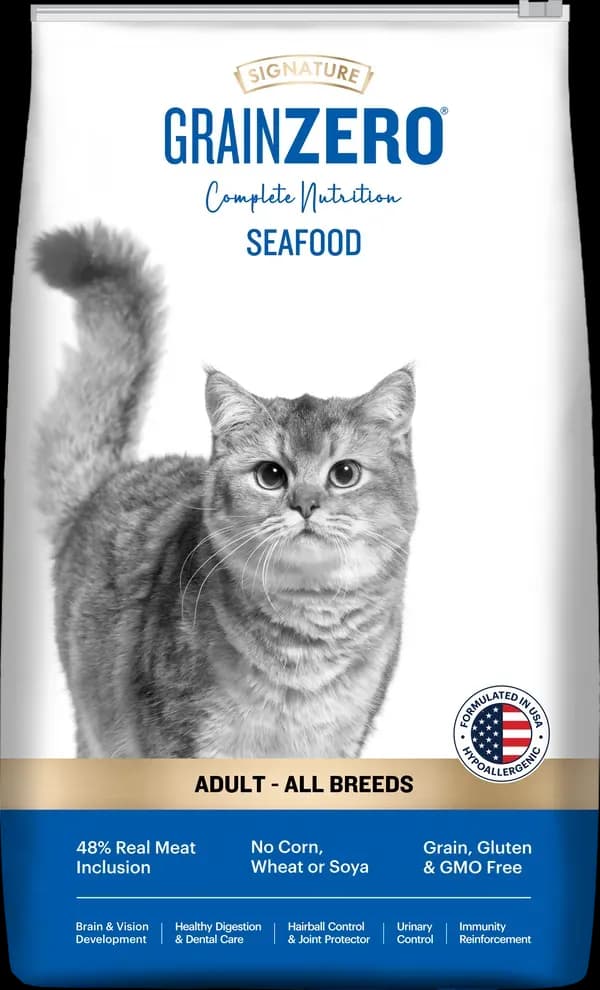 Signature Seafood Adult Cat Dry Food view 3