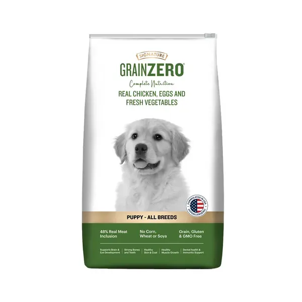 Signature Chicken Egg Vegetables Puppy Dog Dry Food view 3