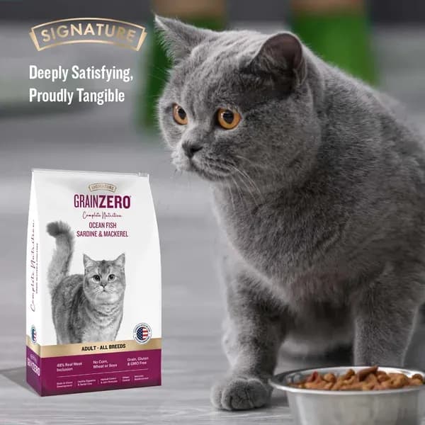 Signature Ocean Fish Sardine Mackerel Adult Cat Dry Food view 2