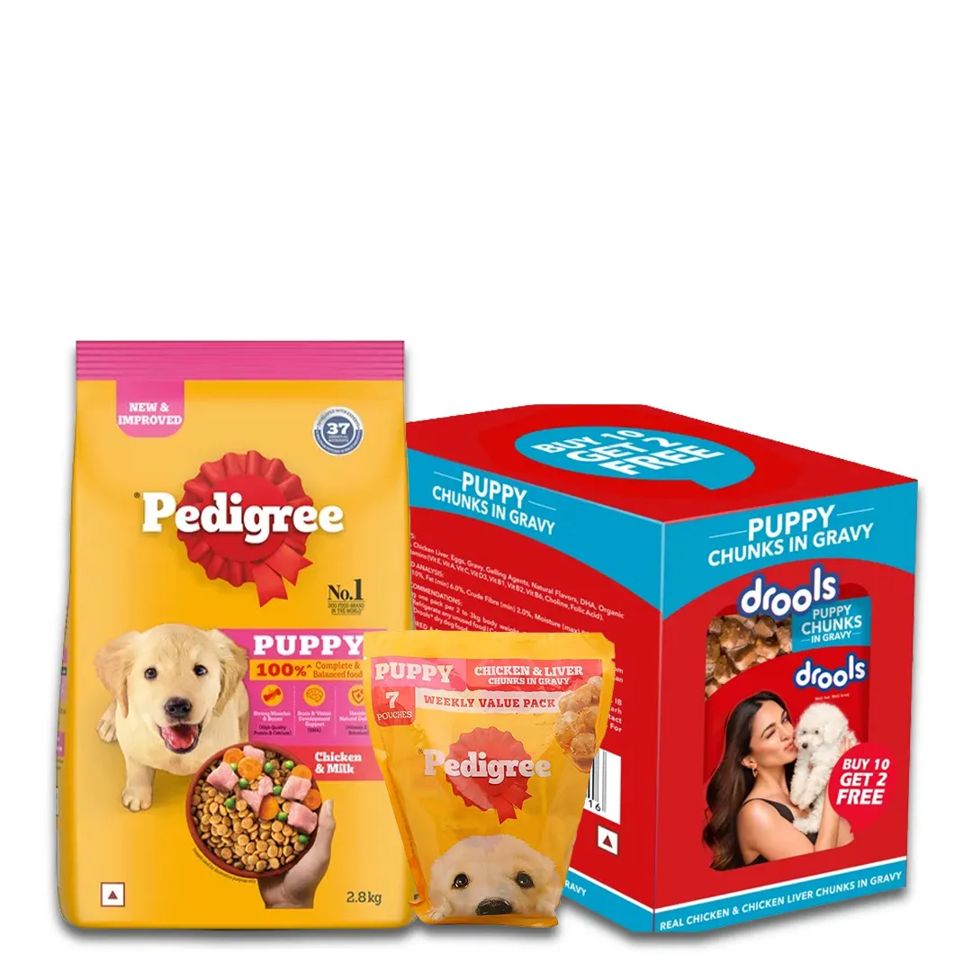 Pedigree+drools Dry Food Combo view 1
