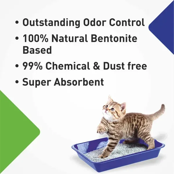 Purepet Lavender Scented Clumping Cat Litter view 4